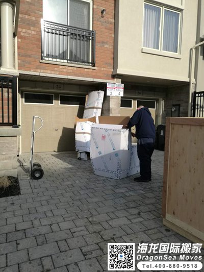 移民搬家去美国下单