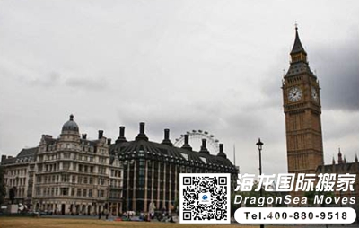 英国海运家具到中国