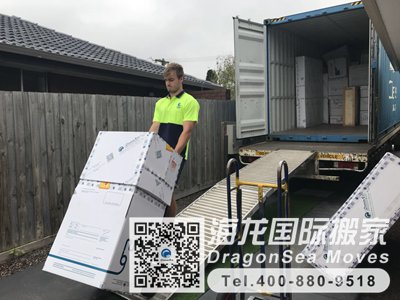 美国海运回国搬家到内地