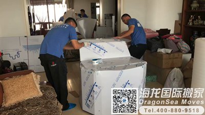 成都到美国国际长途搬家