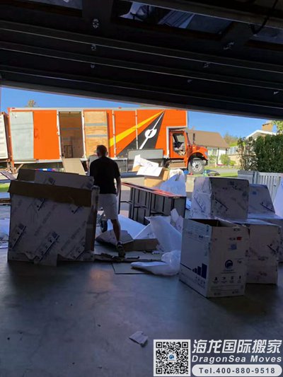 上海搬家到美国