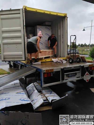 天津移民海运物品到新加坡