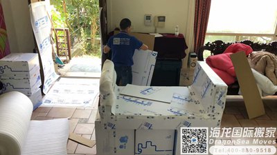 澳洲留学生行李回国到内地