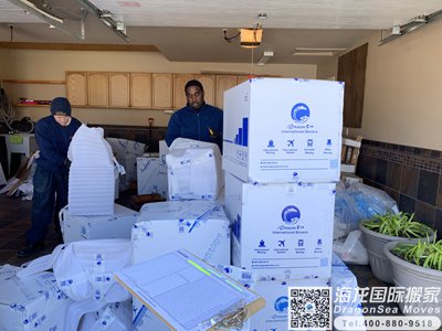 佛山市国际搬家货运到洛杉矶