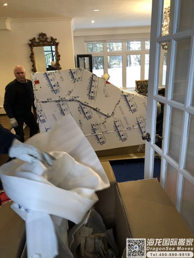 天津海运家具到蒙特利尔