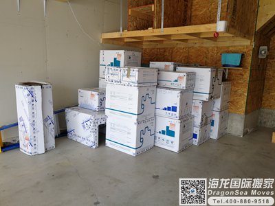 海运搬家到美国