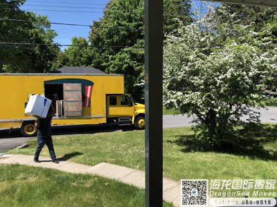 跨国搬家到美国