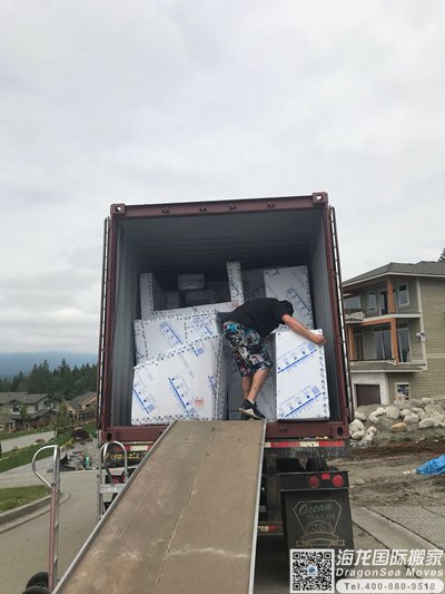 海运搬家到加拿大